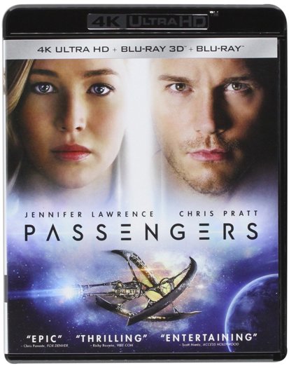 Passengers 4K Ultra HD + Blu-ray 3D + Blu-ray (2017)