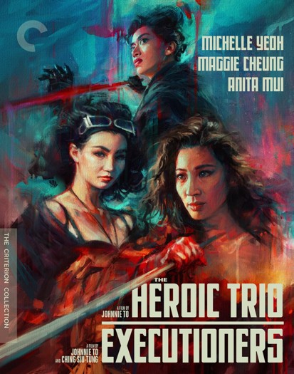 Heroic Trio and Heroic Trio 2 Executioners Criterion 4K Blu-Ray (2024)