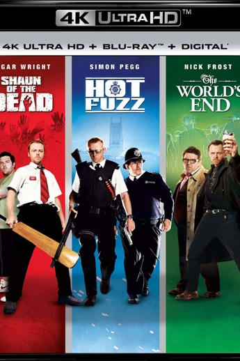 Shaun of the Dead / Hot Fuzz / The World's End Trilogy 4K